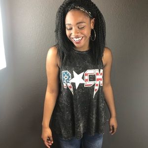 American Age ROCK T-shirt Large